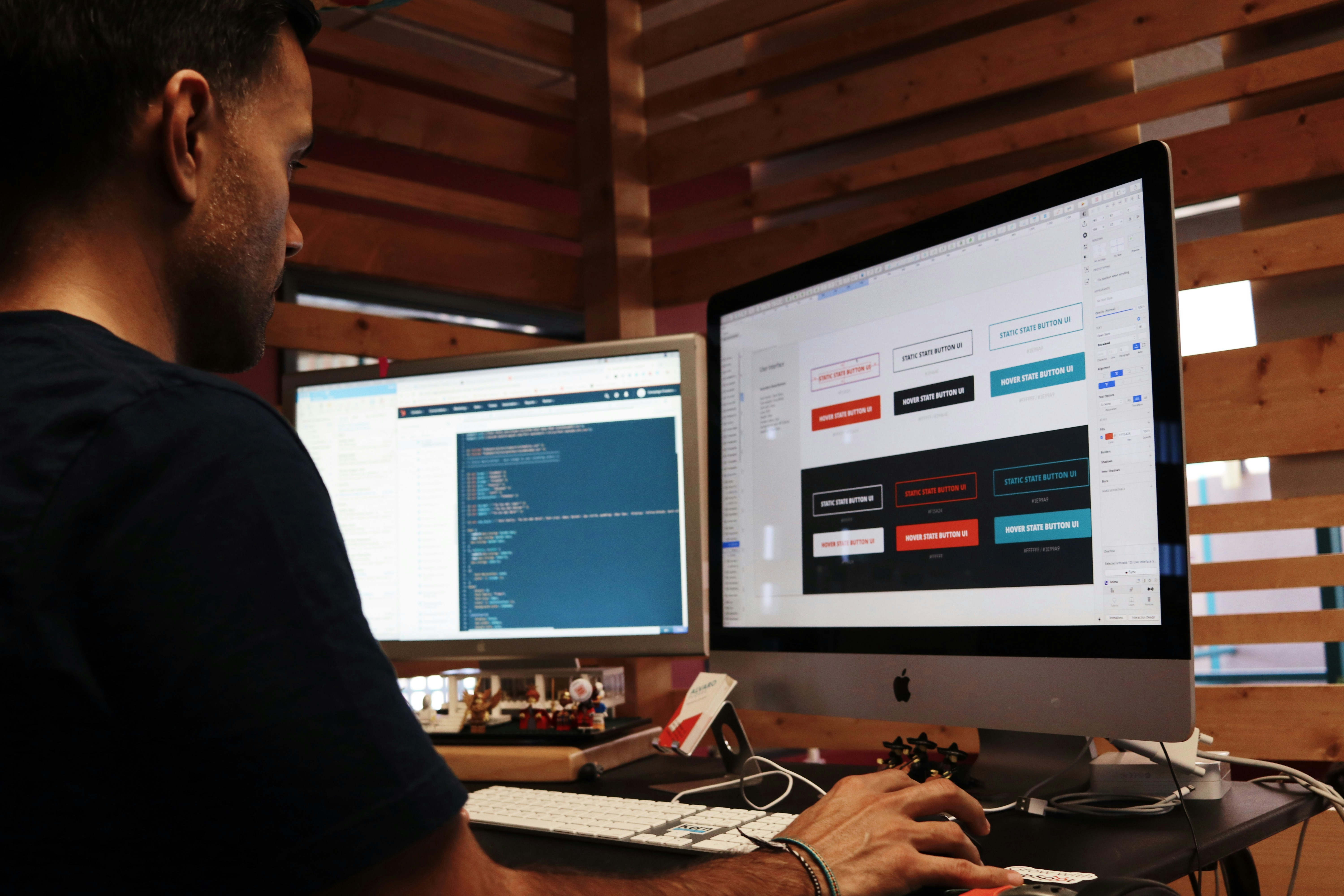 Web development deliverables showing code documentation, QA test results, and developer handoff package